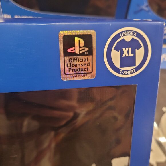 Playstation Black Cotton Boxed Tee XL T Shirt - Picture 10 of 12